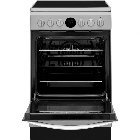 INDESIT | Cooker | IS5V8CHX/E | Hob type Vitroceramic | Oven type Electric | Stainless steel | Width 50 cm | Grilling | Electron - 2